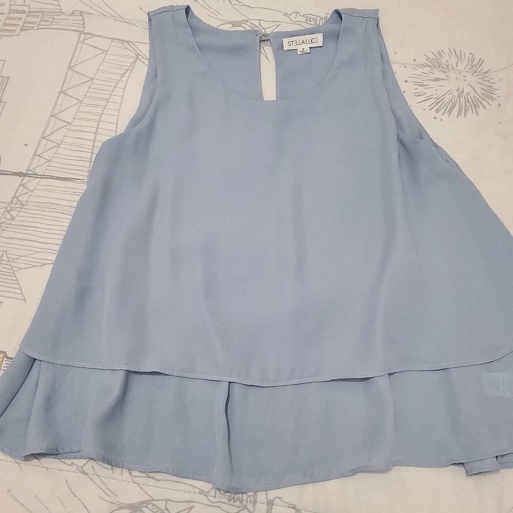 Baby Blue Top